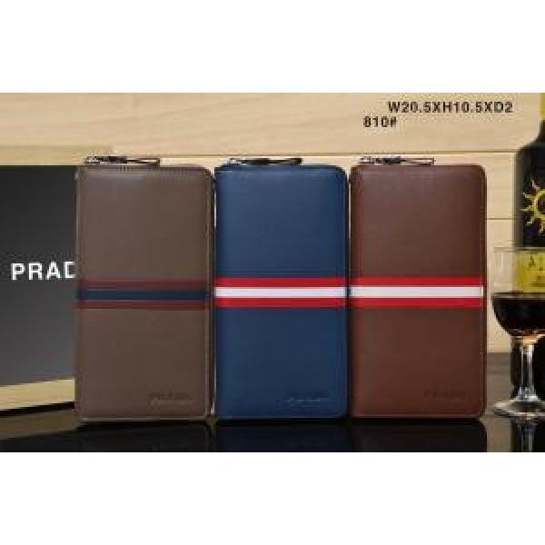 PRADA プラダ 値下げ！2026 ファスナー開閉 財布メンズ 810