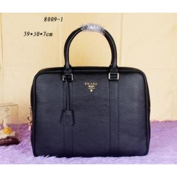 PRADA プラダ 2026 ～希少 非凡な容量 メンズ用 手持ち&amp;ショルダー掛け 8009-1