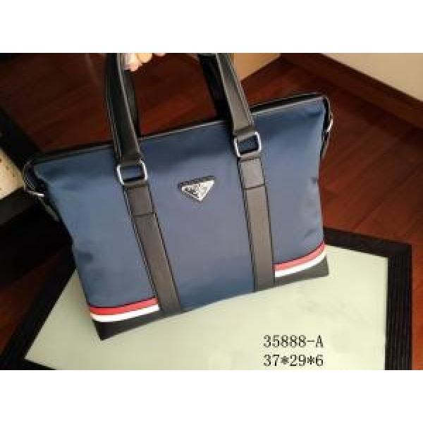 PRADA プラダ 2026 ★安心★追跡付 収納力のよい メンズ用 手持ち&amp;ショルダー掛け35888-A
