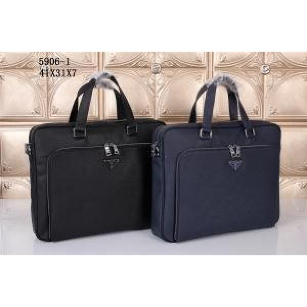 PRADA プラダ 2026 入手困難 メンズ用ショルダーベルト付 ハンドバッグ2色可選 5906-1