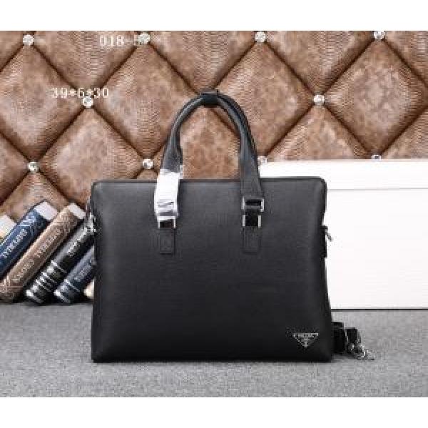 PRADA プラダ 2026 首胸ロゴ メンズ用 手持ち&amp;ショルダー掛け 018-5