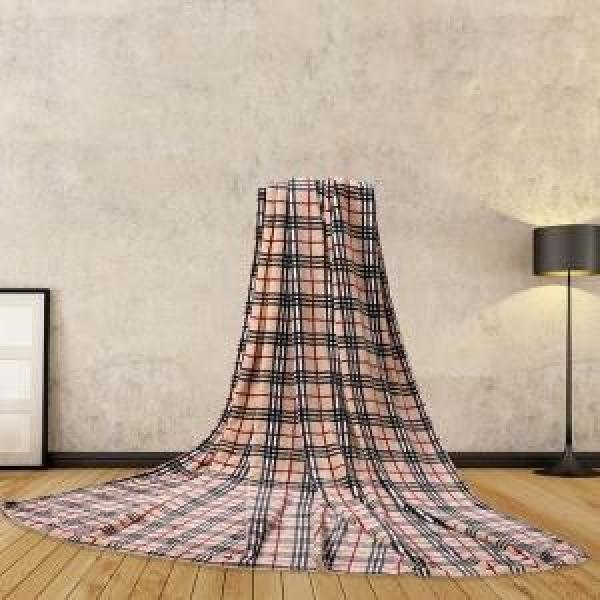 秋冬 2026 完売品！BURBERRY バーバリー 軽量 ユーロデザイン チェック柄 ブランケット