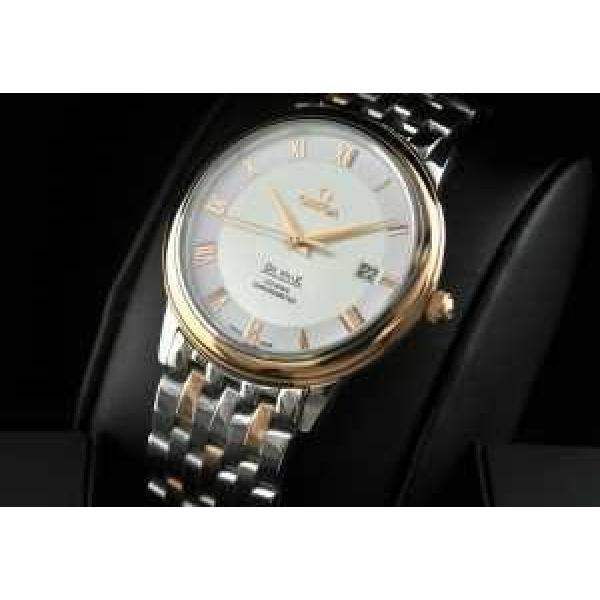 大人気 半自動卷 日本製クオーツ 2針 OMEGA オメガ  メンズ腕時計