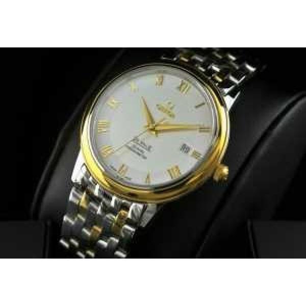 日本製クオーツ 2針 半自動卷 大人気 日本製クオーツ 2針 OMEGA オメガ  メンズ腕時計