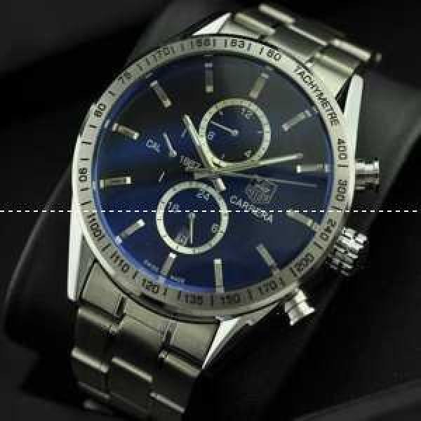 タグホイヤー【TAG HEUER】 メンズ腕時計 自動巻き 6針 日付表示 月付表示 43.85mm ステンレス サファイヤクリスタル風防