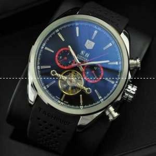 タグホイヤー【TAG HEUER】メンズ腕時計 Tourbillon トゥールビヨン 自動巻き　5針 46.25MM
