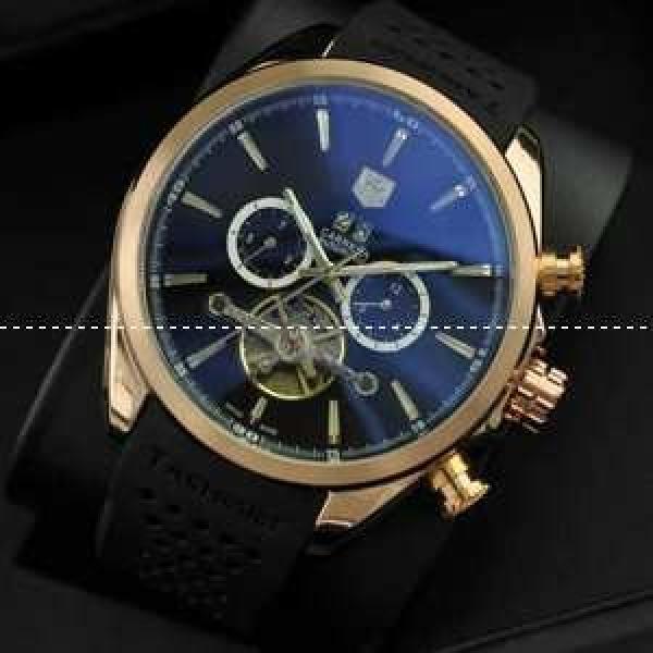 タグホイヤー【TAG HEUER】メンズ腕時計 Tourbillon トゥールビヨン 自動巻メンズ腕時計