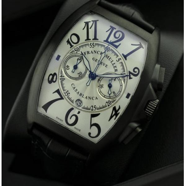 丁度良いモデルFRANCK MULLER フランクミュラー メンズ腕時計 日本製クオーツ 日付表示 46.00X38.00mm サファイヤクリスタル風防 レザー