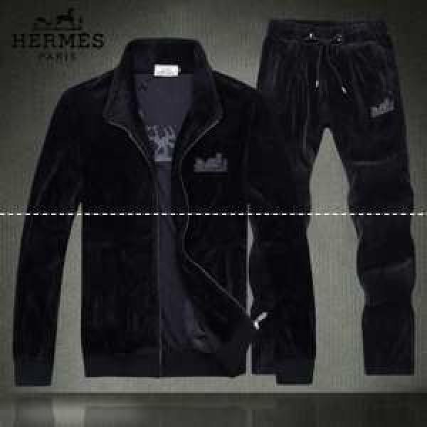 2026-14HERMES エルメス セットアップ上下 ベロア  SALE!今季