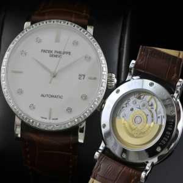 高級腕時計自動巻き スイスムーブメント  PATEK PHILIPPE パテックフィリップ  メンズ腕時計