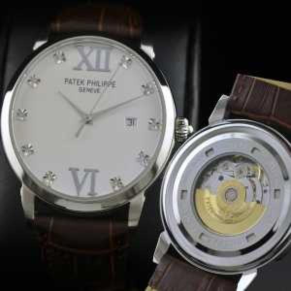 新入荷 自動巻き スイスムーブメント  PATEK PHILIPPE パテックフィリップ  メンズ腕時計