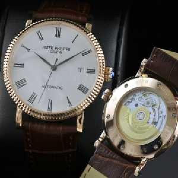 新入荷 自動巻き スイスムーブメント  Patek Philippe  パテックフィリップ  メンズ腕時計