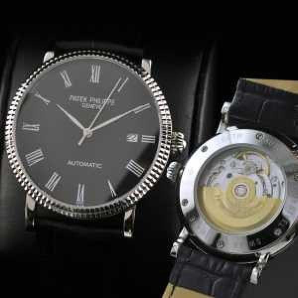 新入荷 自動巻き スイスムーブメント  Patek Philippe パテックフィリップ  メンズ腕時計
