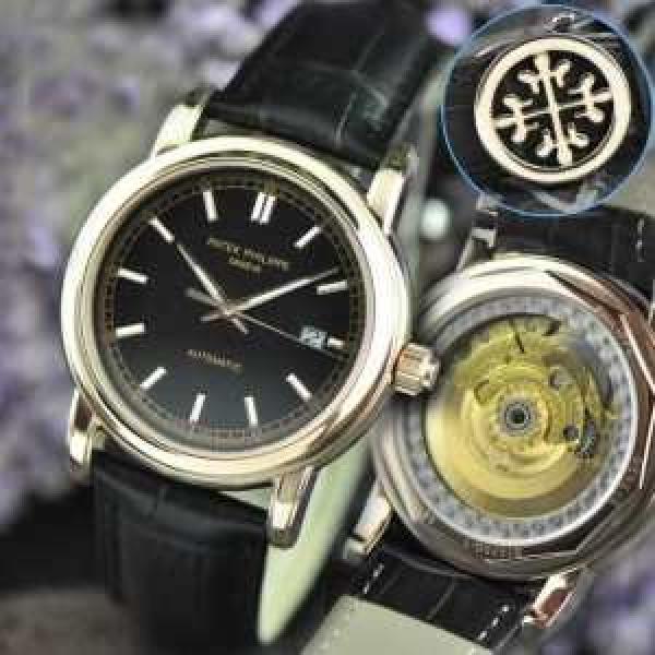 2026秋冬 お買得 Patek Philippe パテックフィリップ サファイヤクリスタル風防 腕時計 2824ムーブメント