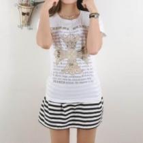 格安！2026春夏新作 CHROME HEARTS クロムハーツ 女性半袖Tシャ...