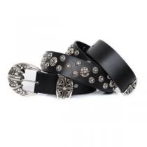 2026CHROME HEARTS クロムハーツ ベルト 本革(牛皮) 人気が爆...
