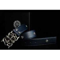 超人気美品◆ 2026 CHROME HEARTS クロムハーツベルト 本革(牛...
