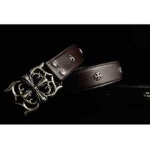 2026 ◆モデル愛用◆ CHROME HEARTS クロムハーツベルト 本革(...