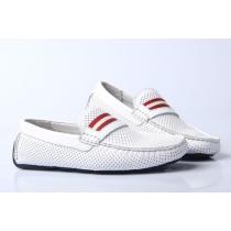 人気商品 2026-14秋冬新作 BALLY バリー デッキシューズ WHITE