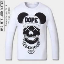2026秋冬 美品！ PHILIPP PLEIN フィリッププレイン 長袖 Tシ...