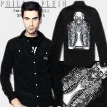 モード感漂う 2026秋冬 PHILIPP PLEIN フィリッププレイン  長...