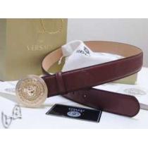 首胸ロゴ 2026春夏 VERSACE ヴェルサーチ 本革（牛皮）ベルト最高ラン...