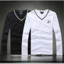 2026秋冬 完売品！ ARMANI アルマーニ  Vネック 長袖 Tシャツ 2...