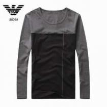 2026秋冬 ARMANI アルマーニ 大特価  Uネック 長袖 Tシャツ 3色...