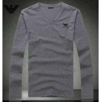 2026秋冬 超人気美品◆ ARMANI アルマーニ Vネック 長袖 Tシャツ ...