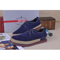 ★安心★追跡付 2026-14秋冬 PRADA プラダ デッキシューズ スエード...
