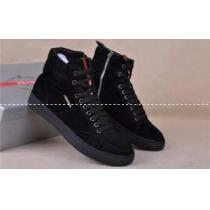 新入荷 PRADA プラダ ブーツ スエード