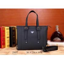PRADA プラダ 2026 SALE!今季 メンズ用ショルダーベルト付 ハンド...