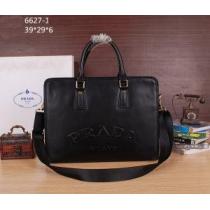 PRADA プラダ 2026 SALE開催 メンズ用ショルダーベルト付 ハンドバッグ 6627-1