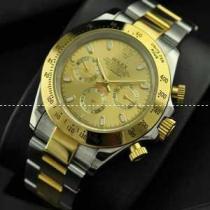 ROLEX ロレックス オイスター　オイスターデイト メンズ腕時計 自動巻き 6針クロノグラフ ゴールド文字盤 夜光効果