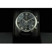 半自動卷 日本製クオーツ 2針 OMEGA オメガ  メンズ腕時計