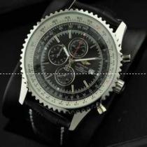 ブライトリング★BREITLING　クロノグラフ メンズ腕時計　レザー