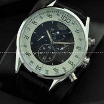 自動巻き 6針クロノグラフ タグホイヤー【TAG HEUER】 メンズ腕時計 日...