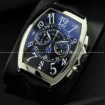 日本製クオーツ 5針クロノグラフ 日付表示 FRANCK MULLER フランク...