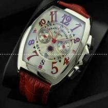 日本製クオーツ 5針クロノグラフ 日付表示 FRANCK MULLER フランク...