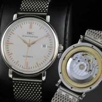 スイスムーブメント 3針  自動巻き 日付表示 夜光効果  男性用腕時計 IWC...