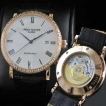 大人気  自動巻き スイスムーブメント  PATEK PHILIPPE パテック...