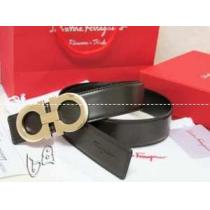 2026-14新作 フェラガモ FERRAGAMO ベルト 最高ランク 本革（牛皮）BLACK
