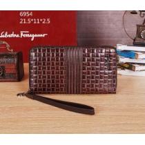 2026 入手困難 FERRAGAMO サルヴァトーレフェラガモ 財布メンズ 6954