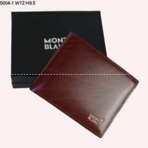 最高ランクMONTBLANC モンブラン二つ折り小銭入れ 長財布