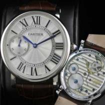 高級腕時計 半自動卷  CARTIER カルティエ 男性用腕時計 日本製クオーツ 2針  44mm  メンズ腕時計