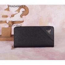 2026 首胸ロゴ PRADA プラダ 財布メンズ 9815-1