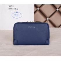 PRADA プラダ 人気商品 2026 ファスナー開閉 財布メンズ 3855