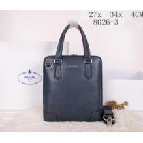 PRADA プラダ 2026 美品！メンズ用ショルダーベルト付 ハンドバッグ 8026-3