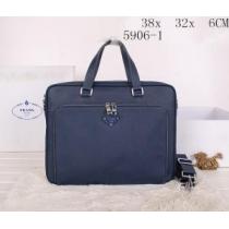 PRADA プラダ 2026 希少 メンズ用ショルダーベルト付 ハンドバッグ 5906-1