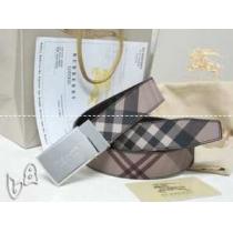 2026-14新作 BURBERRY バーバリー ベルト 最高ランク 本革（牛皮）シルバー